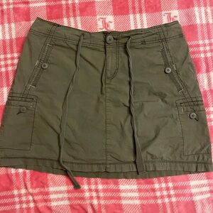 Lane Bryant Olive Green Skirt